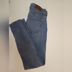 Madewell 10" high rise skinny jeans.  Size 25